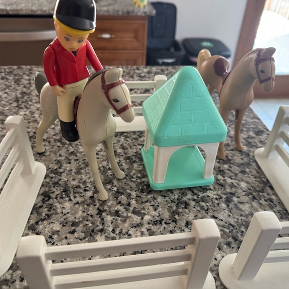Little Tikes Other - Little tikes vintage Equestrian Playset with Rider and Horses